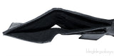 2.55 Trifold Long Black Wallet