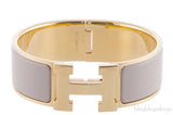 Clic Clac H Wide Bracelet Etoupe