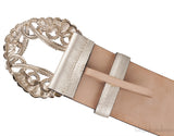 Light Gold Wide Belt