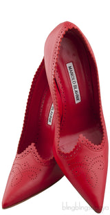 Mavinga Red Ghillies Heels
