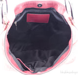 Red Python Hobo bag