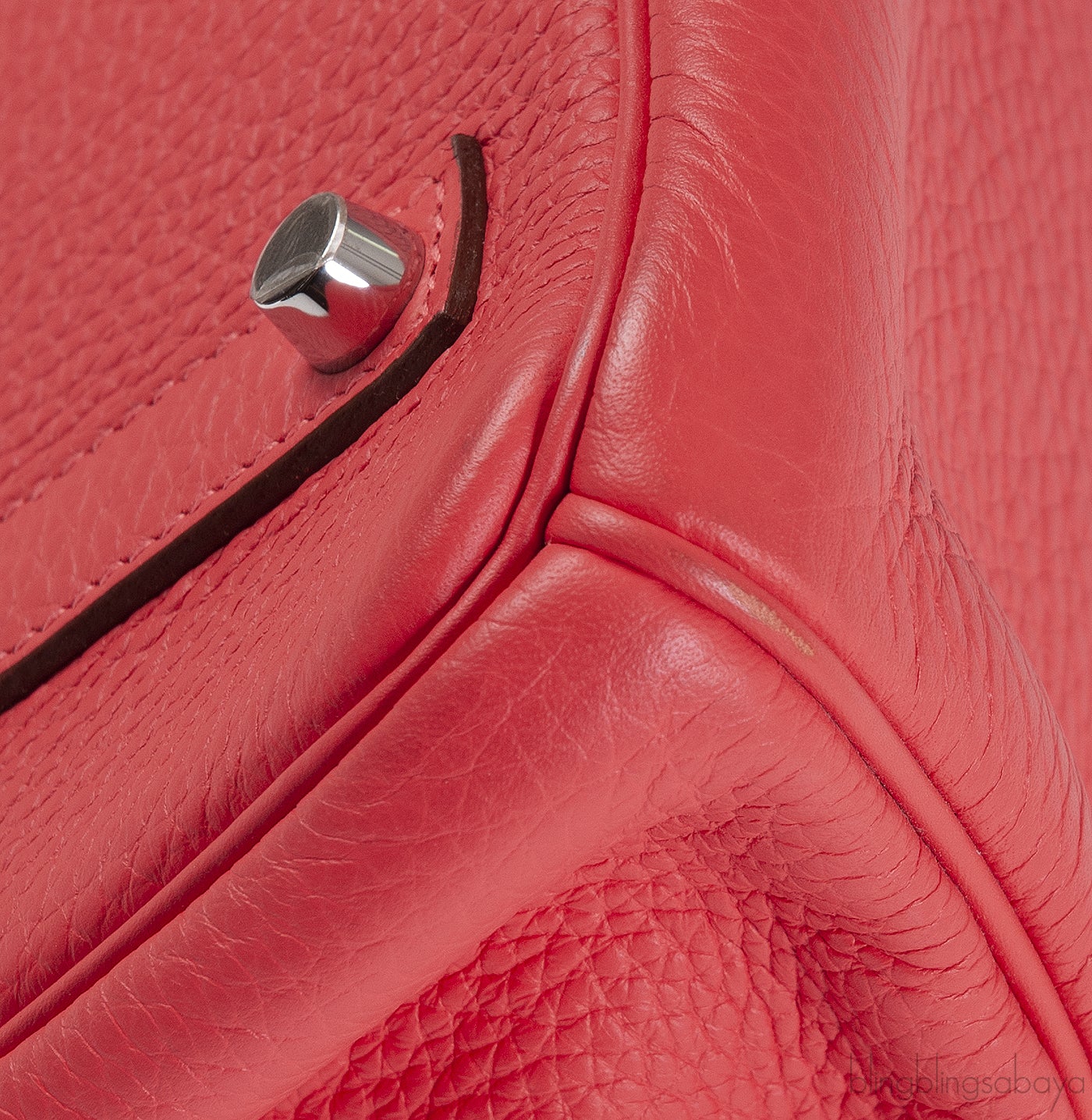 Hermes Birkin 35 Bougainvillea Taurillon Clem PHW