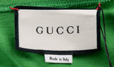 Green GG Crystal Embellished T-shirt