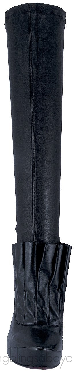 Black Leather Boots