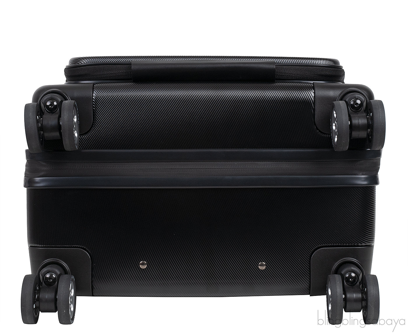 Montblanc Black Nightflight Trolley Luggage Bag