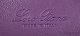 L19 Crocodile Purple Pouch