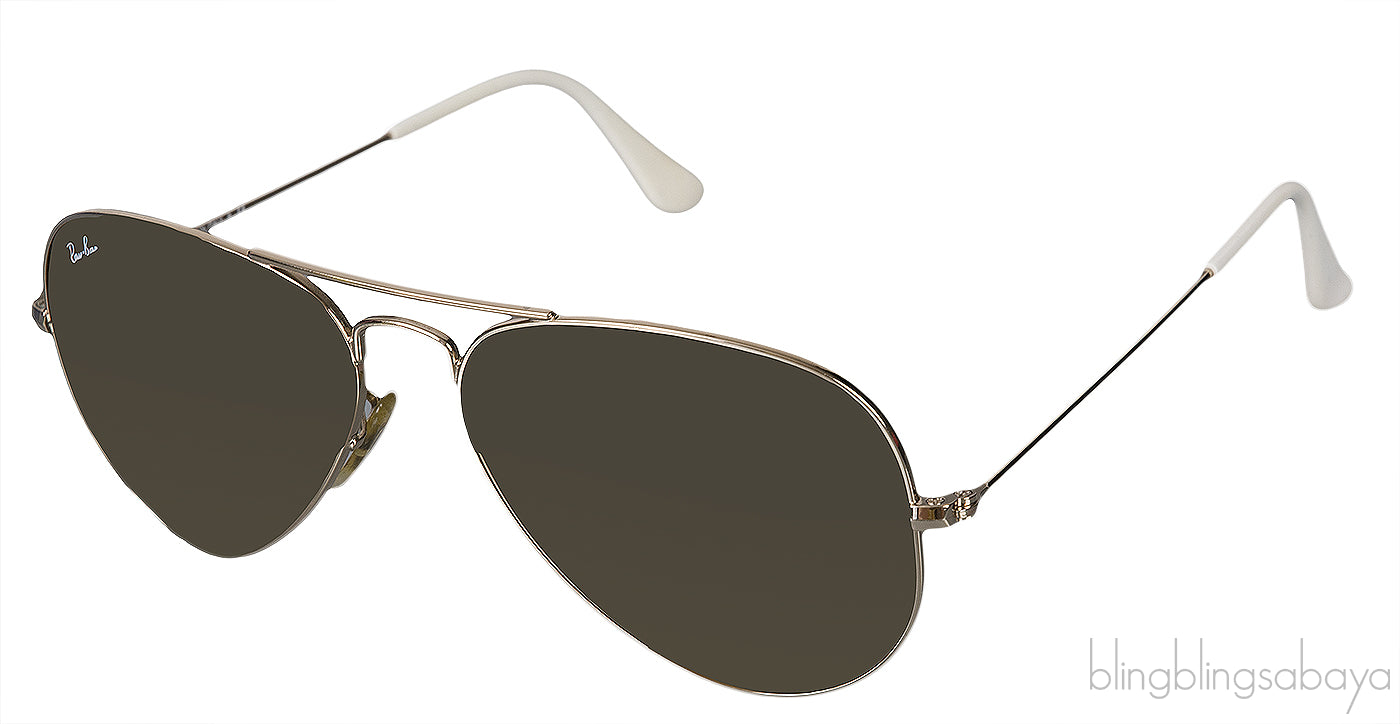 RB 3025-001/3K Aviator Large Metal Sunglasses