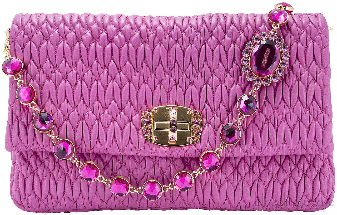 Cloquet Pink Stage Clutch Bag