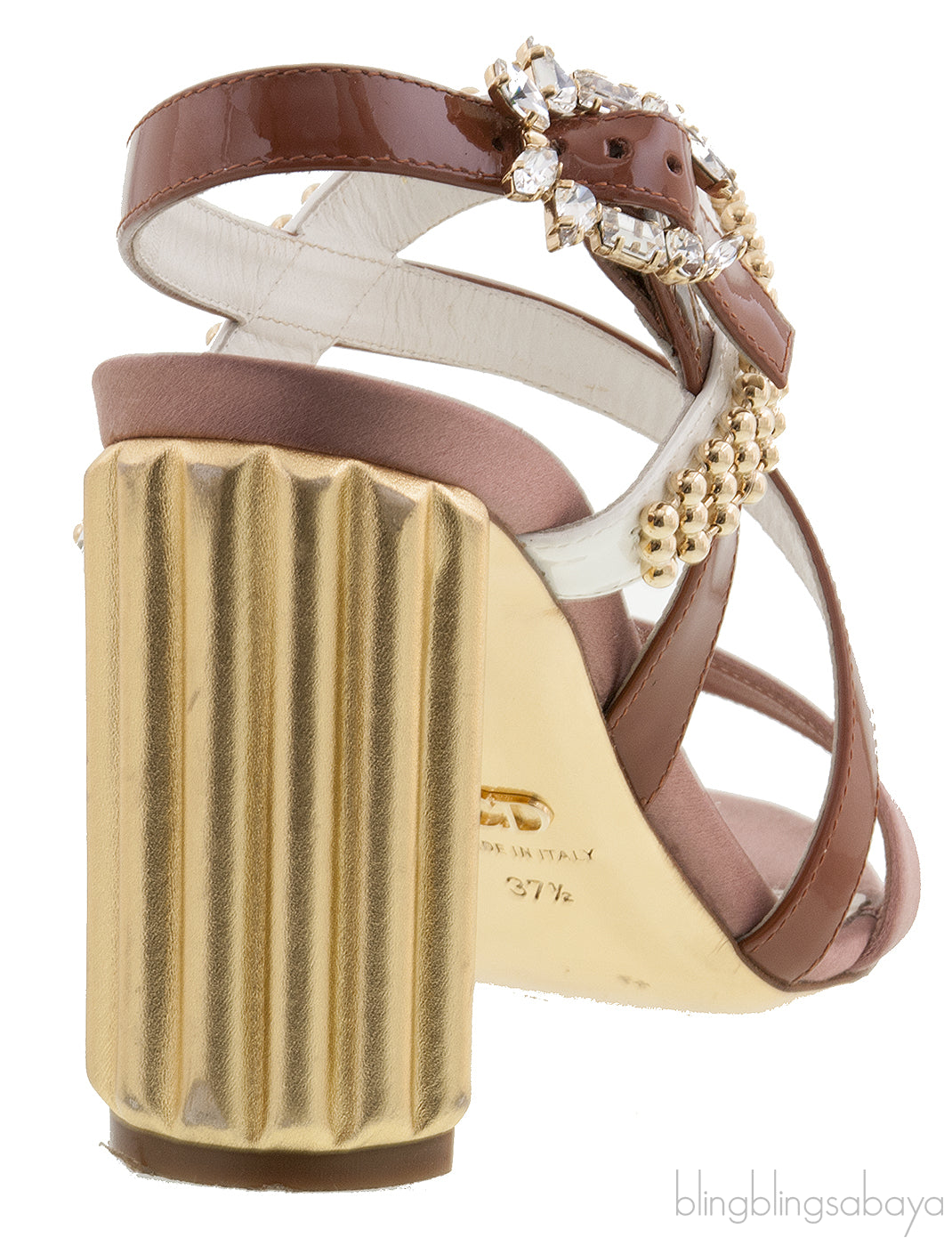 Old Rose Strappy Sandals
