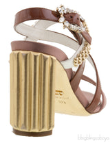 Old Rose Strappy Sandals