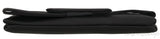 Satin Bow Black Evening Clutch