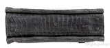 Crocodile Grey Frame Top Handbag