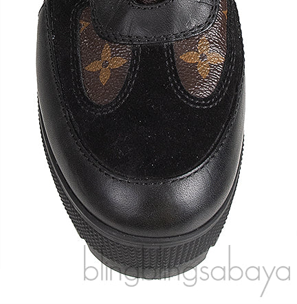 Laureate Suede Monogram Desert Boot