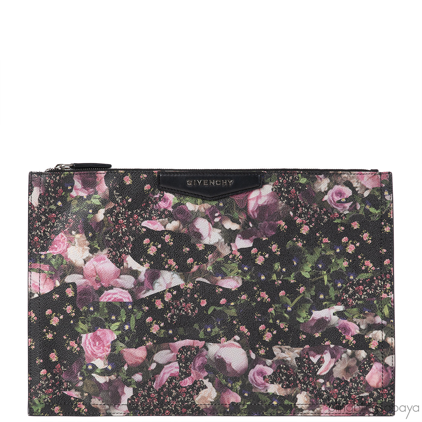 Givenchy Floral Print Large Clutch