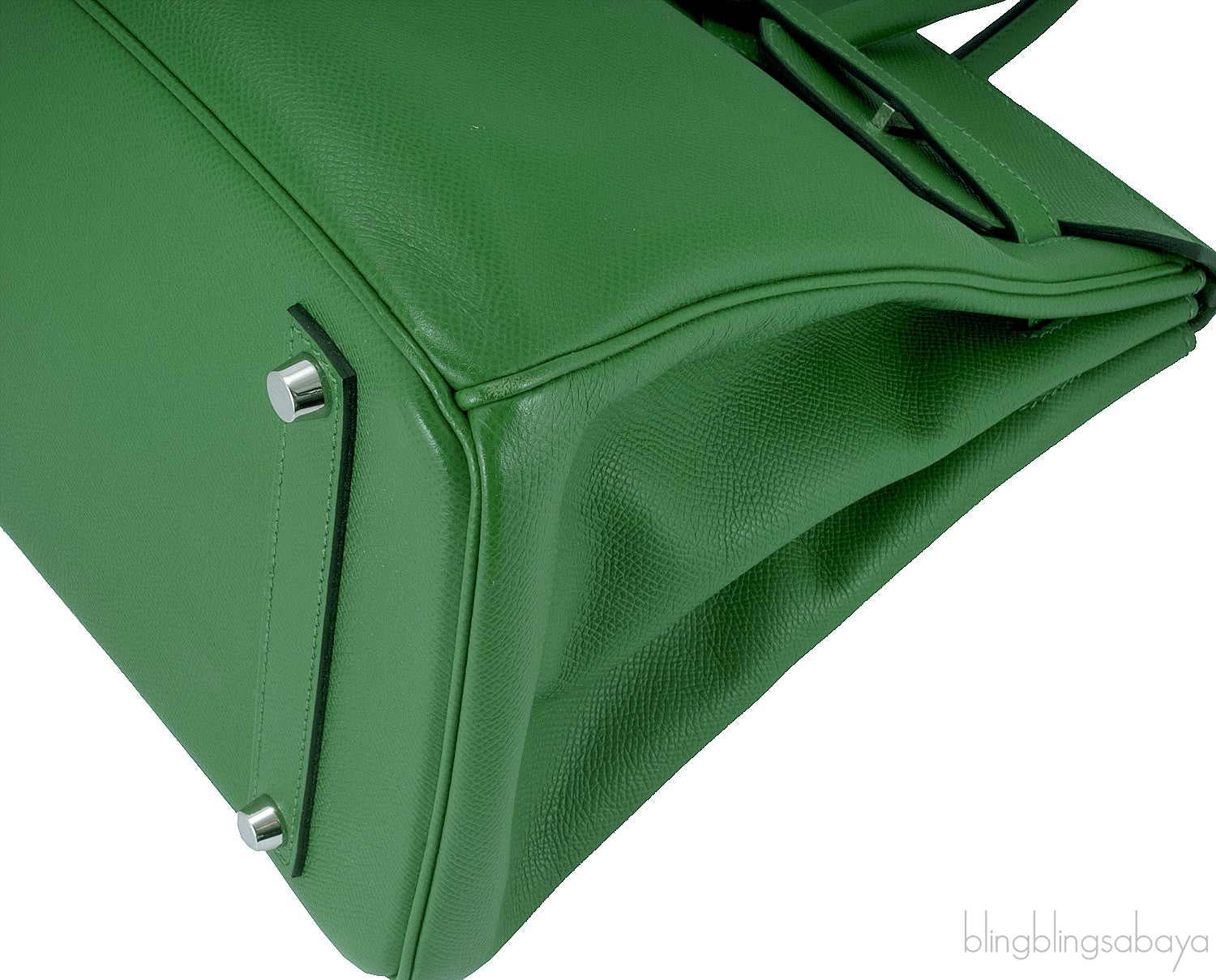Birkin 35 Vert Bengale Epsom PHW