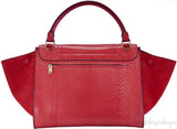 Trapeze Luggage Python Red