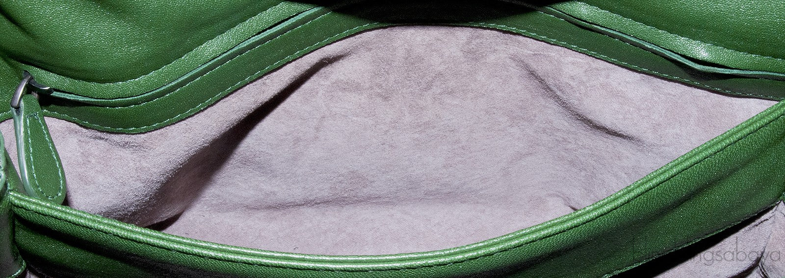 Green Intrecciato Olympia Bag