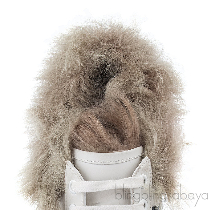Ace Sneaker with Fur