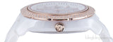 White Ceramic Diamond Ladies Watch