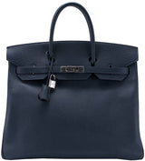 Birkin 36 HAC Blue Indigo Epsom