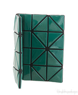 Emerald Geometric Card Holder