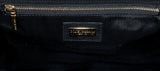 Metallic Gold Snakeskin Flap Bag