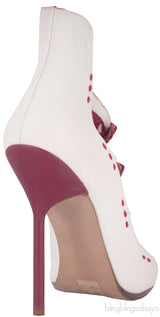 Bi-color Strappy Heels