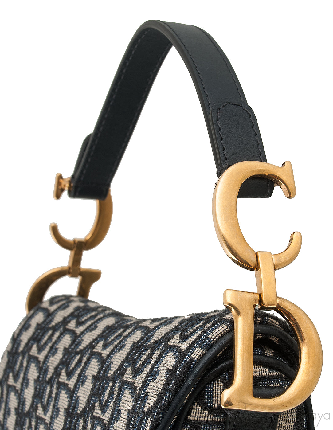 Oblique Saddle Mini Bag & Strap