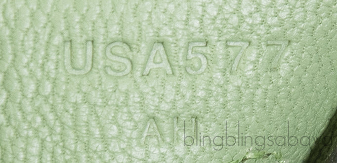 Birkin 25 Vert Criquet Ostrich GHW