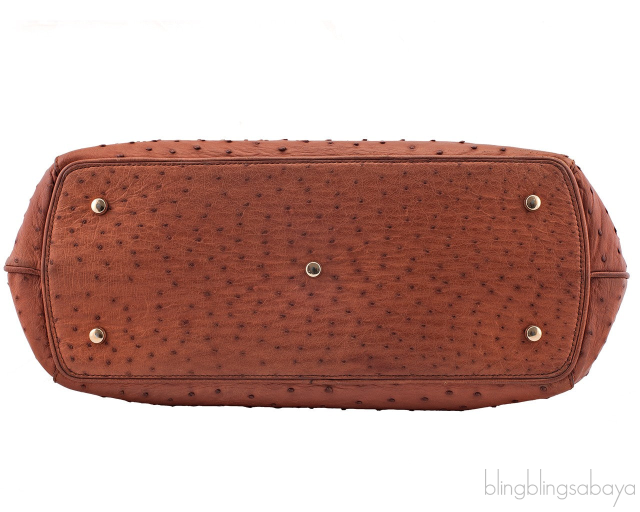 1781 Baby Stretch Cognac Ostrich