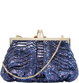 Python Loubi Clutch Bag