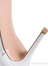 Plexi Vitello White 105 PVC Pumps