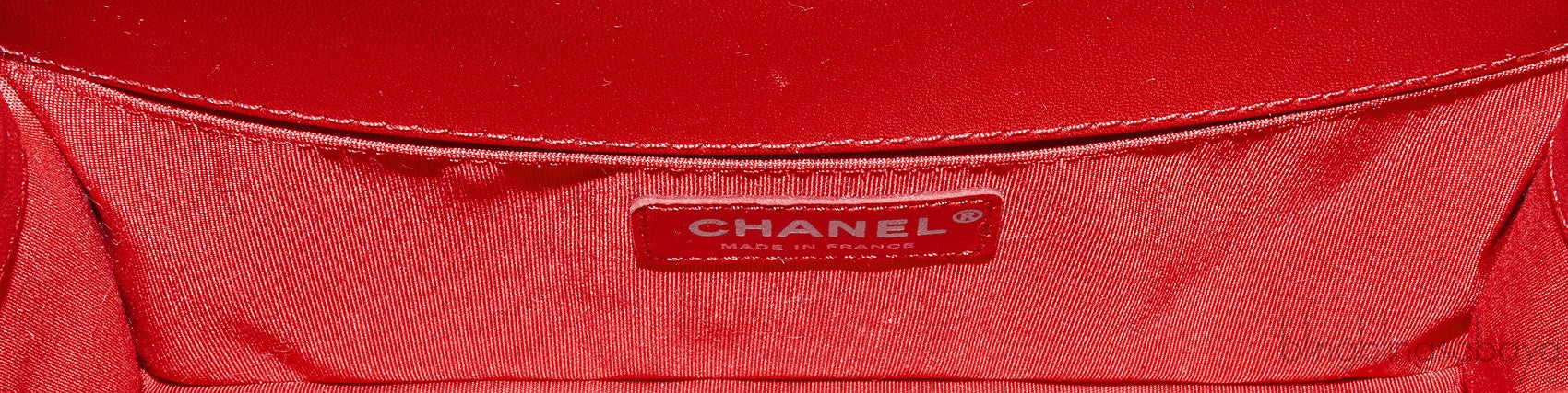Medium Red Quilted Le Boy
