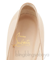 Nude Very Prive 120 Peep Toe Pump