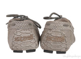 Grey Embossed Python Loafer Mens Shoes