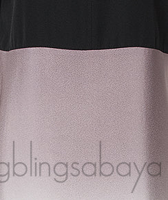 Black & Gradient Dress