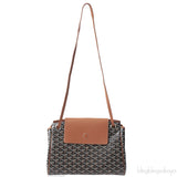 Goyard Black & Tan Routte Suople Bag PM
