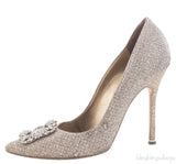 Hangisi Notturno Gold Pumps