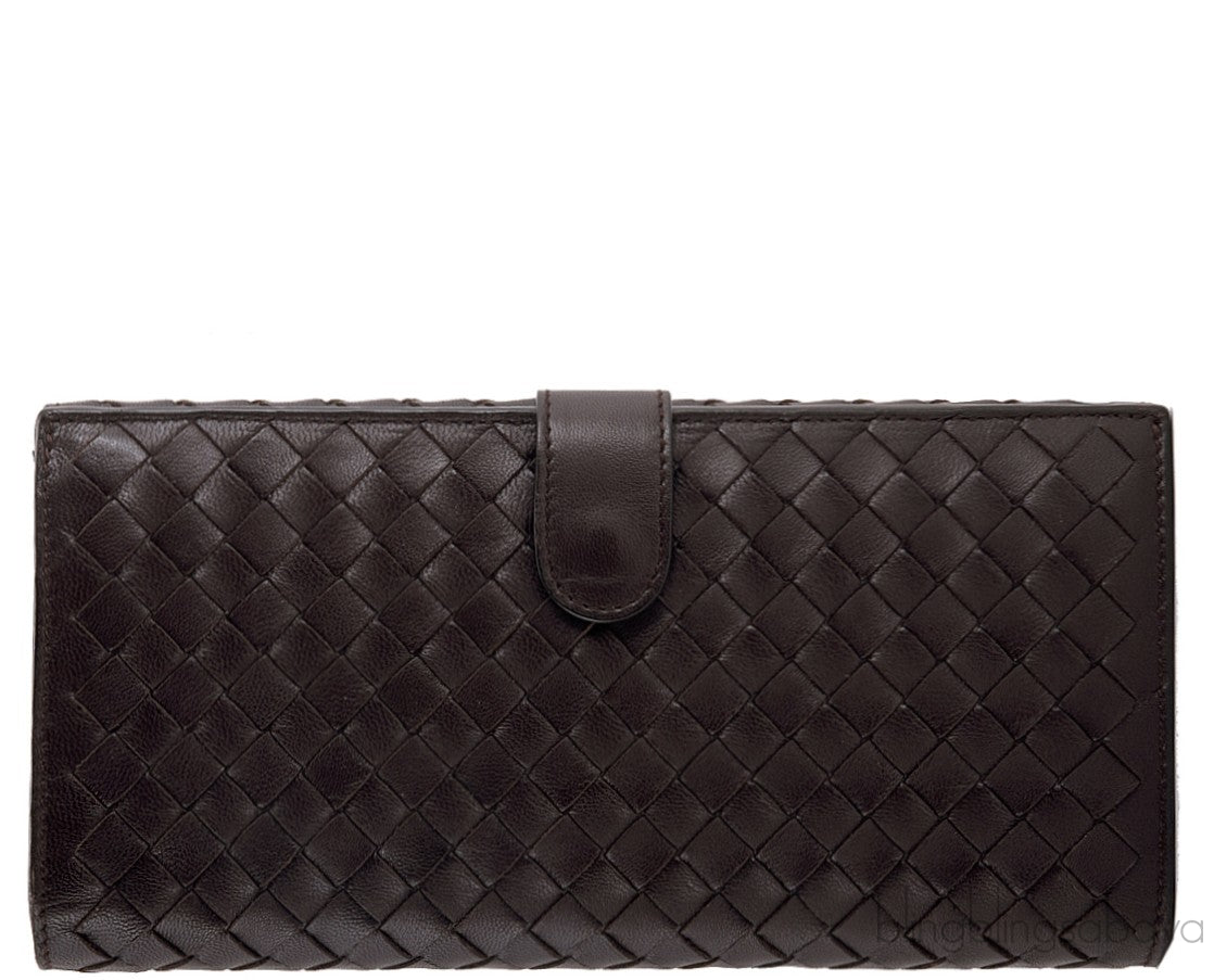 Intrecciato Continental Wallet