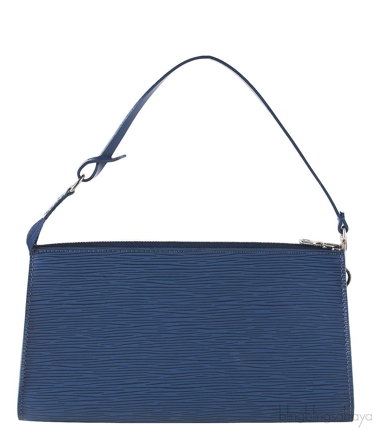 Blue Epi Leather Pochette