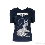 Blue Jungle Love Printed T-Shirt