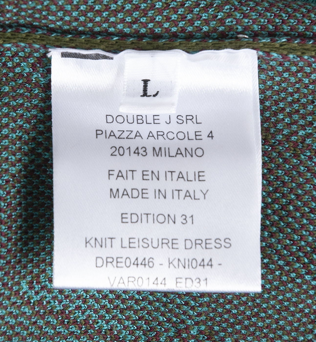 Leisure Jacquard-Knit Cotton Blend Dress