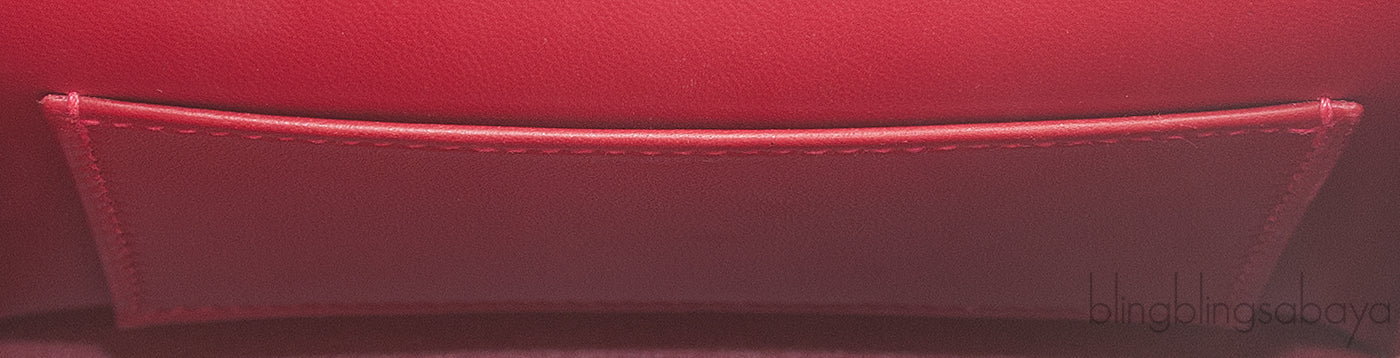 Verrou Chaine Mini Ostrich Bag