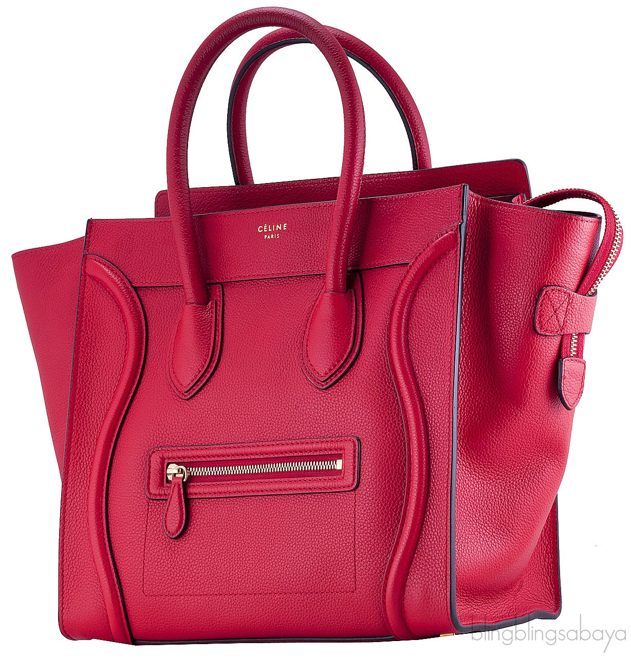 Mini Luggage Coquelicot Red