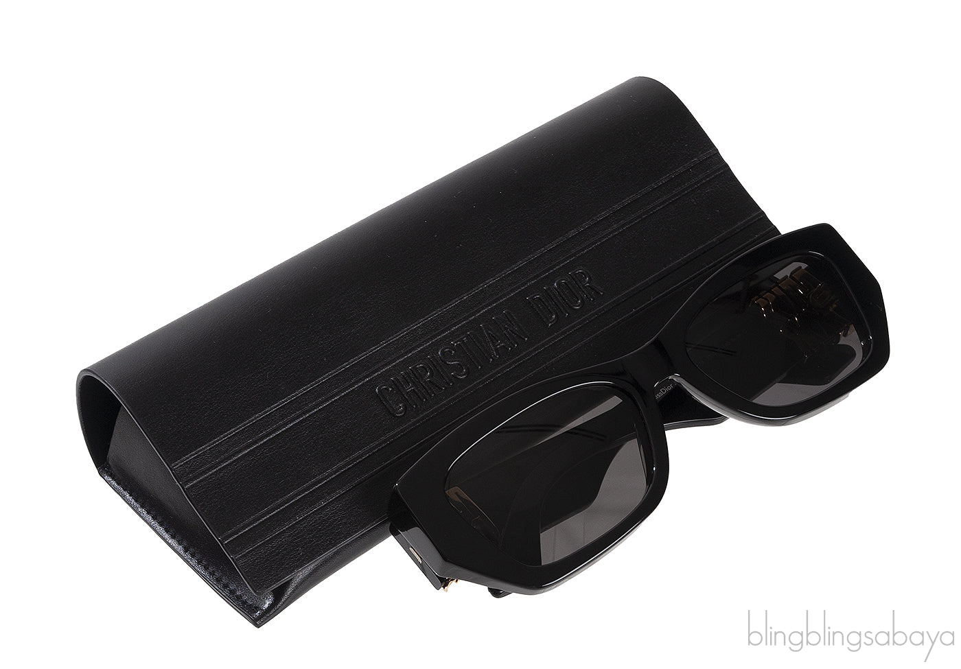 MissDior S11 Black Rectangular Sunglasses