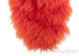 Gucci Orange Wool Princetown Slide