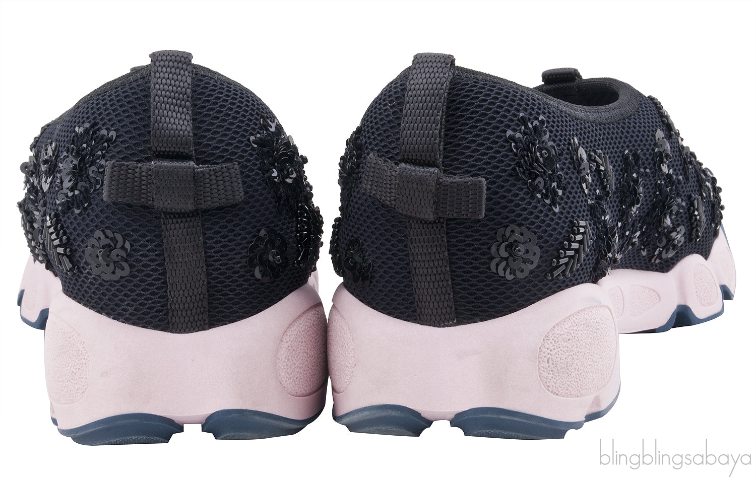 Floral Black Fushion Sneakers