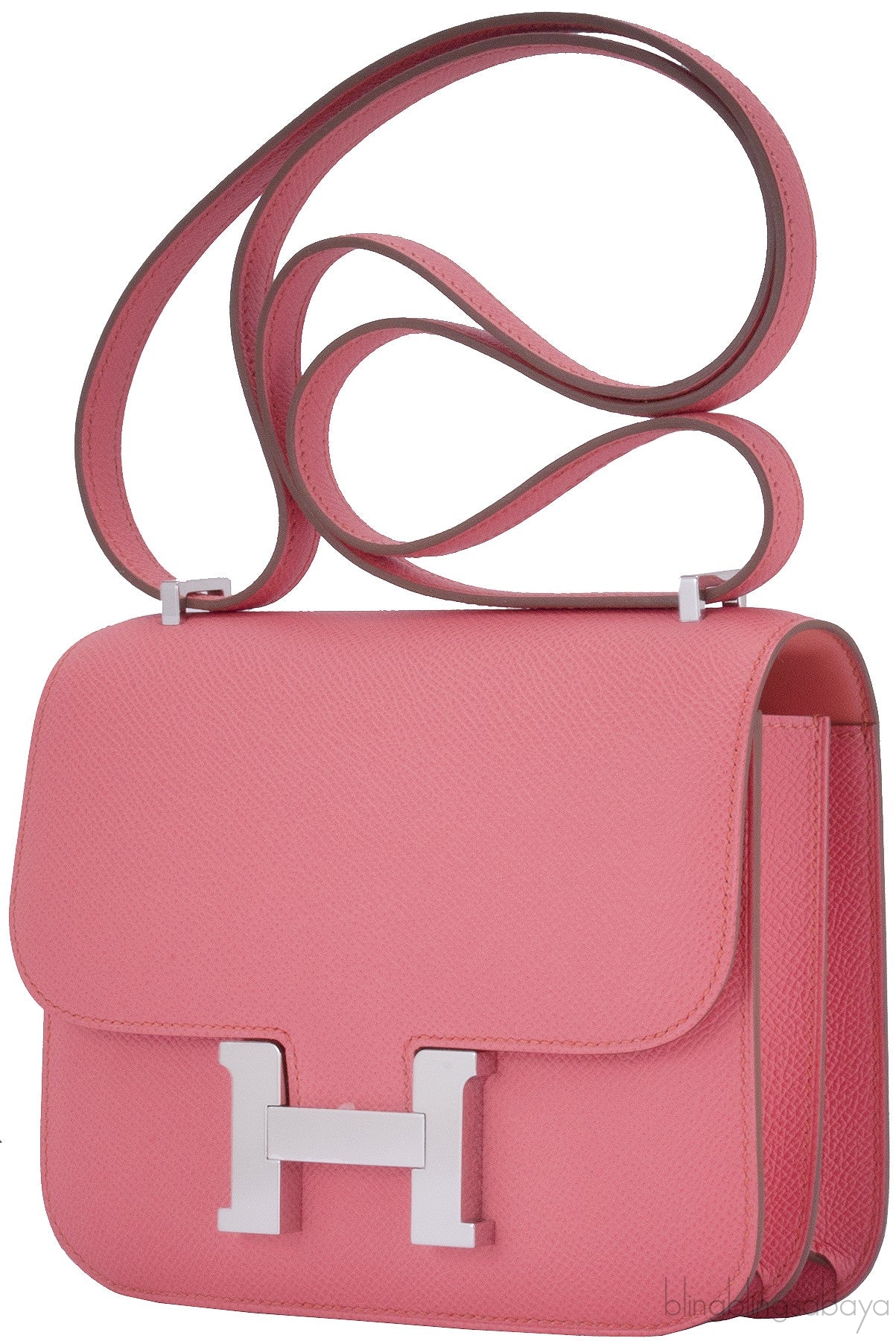Constance Mini Flamingo Epsom PHW