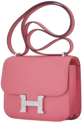 Constance Mini Flamingo Epsom PHW