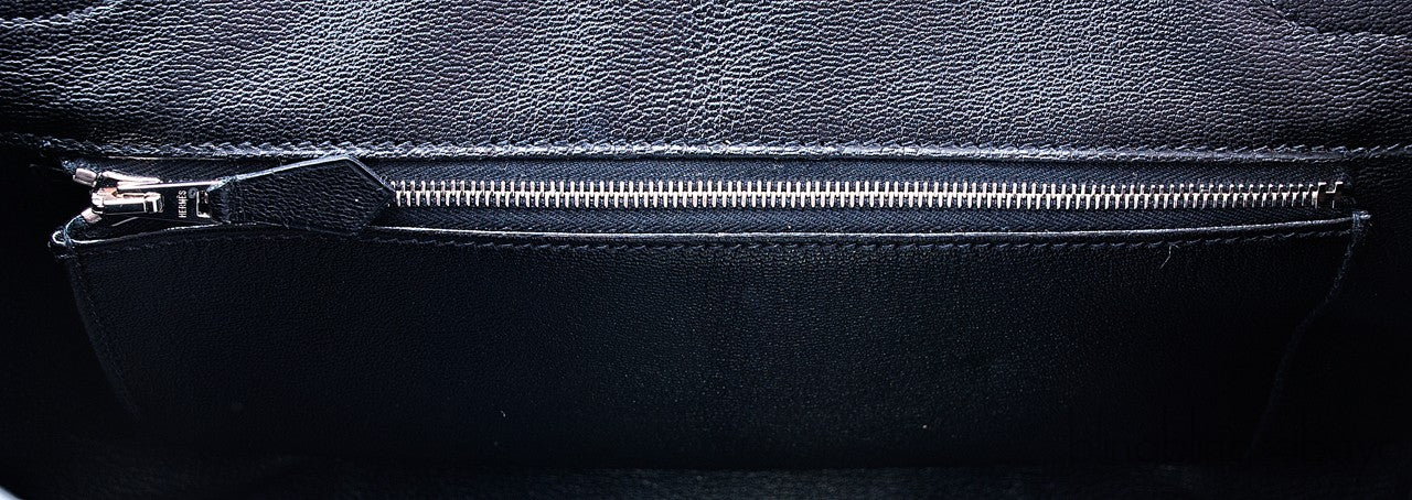 Birkin 30 Black Matte Nilo Croco